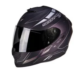 SCORPION EXO-1400 AIR CUP, Kypärä, Mattamusta/hopea