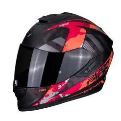 SCORPION EXO-1400 AIR Sylex, Kypärä, Musta/puna XL