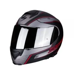 SCORPION EXO-3000 AIR Stroll, Kypärä, Puna/hopea/musta XS