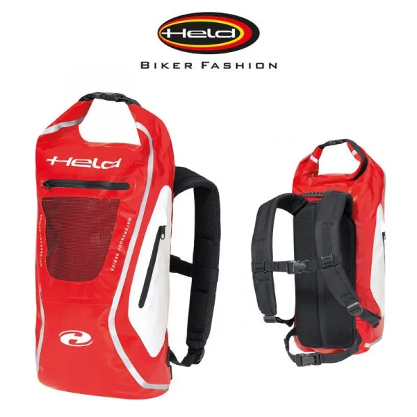 HELD Zaino Vedenpitävä Reppu 20-30L, Punainen 1 HELD Zaino Vedenpitävä Reppu 20-30L, Punainen