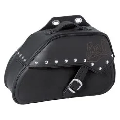 HELD Pecos Nahkasivulukut Snap-system, Musta