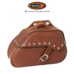 HELD Pecos Nahkasivulukut Click-system, Ruskea