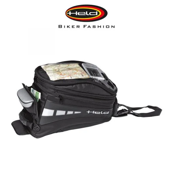 HELD Turano Tankkilaukku Tarrakiin. 1 HELD Turano Tankkilaukku Tarrakiin.