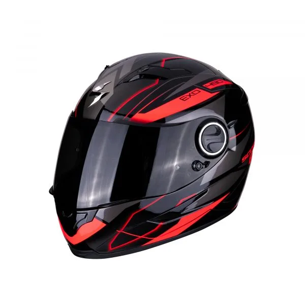 SCORPION EXO-490 Nova, Kypärä, Musta/puna L 1 SCORPION EXO-490 Nova, Kypärä, Musta/puna L