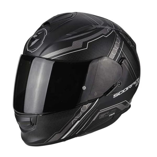 SCORPION EXO-510 AIR Sync, Kypärä, Mattamusta/hopea M 1 SCORPION EXO-510 AIR Sync, Kypärä, Mattamusta/hopea M