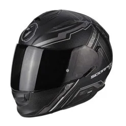 SCORPION EXO-510 AIR Sync, Kypärä, Mattamusta/hopea L