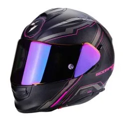 SCORPION EXO-510 AIR Sync, Kypärä, Mattamusta/pinkki L