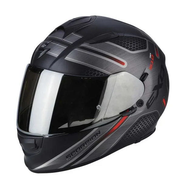 SCORPION EXO-510 AIR Route, Kypärä, Mattamusta/puna XS 1 SCORPION EXO-510 AIR Route, Kypärä, Mattamusta/puna XS