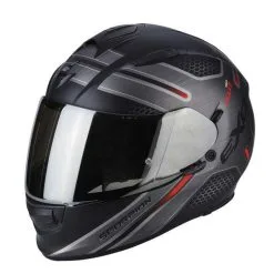 SCORPION EXO-510 AIR Route, Kypärä, Mattamusta/puna