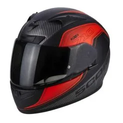 SCORPION EXO-710 AIR Mugello, Kypärä, Mattamusta/puna/hopea XL