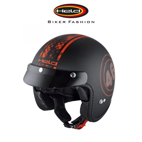 HELD Black Bud S Avokypärä, Musta/puna 1 HELD Black Bud S Avokypärä, Musta/puna