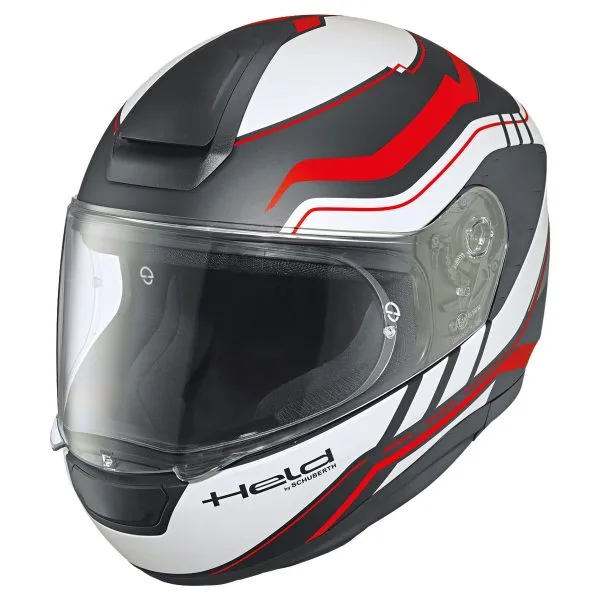 HELD H-R2 Ride XL Kypärä, Musta/valko/puna 1 HELD H-R2 Ride XL Kypärä, Musta/valko/puna