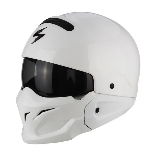 SCORPION EXO-Combat Solid, Kypärä, Valkoinen XXL 1 SCORPION EXO-Combat Solid, Kypärä, Valkoinen XXL