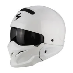 SCORPION EXO-Combat Solid, Kypärä, Valkoinen