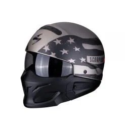 SCORPION EXO-Combat Rookie, Kypärä, Titanium/harmaa XXL