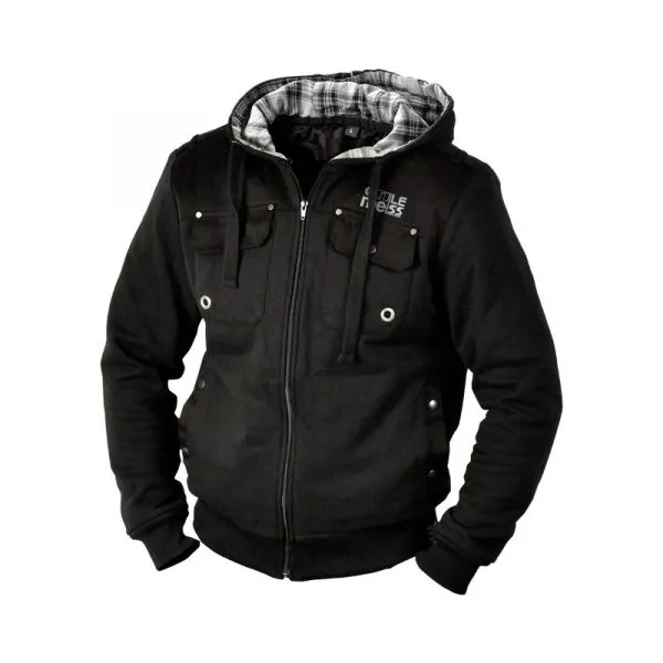 TIMELESS Blues II Kevlarhuppari, Musta/harmaa 3XL 1 TIMELESS Blues II Kevlarhuppari, Musta/harmaa 3XL