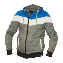 TIMELESS Garage Kevlarhuppari, Musta/sininen L