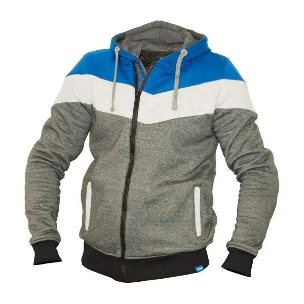 TIMELESS Garage Kevlarhuppari, Musta/sininen 4XL 1 TIMELESS Garage Kevlarhuppari, Musta/sininen 4XL