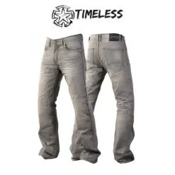 TIMELESS Smoke Kevlarfarkku, 40/34″, Harmaa