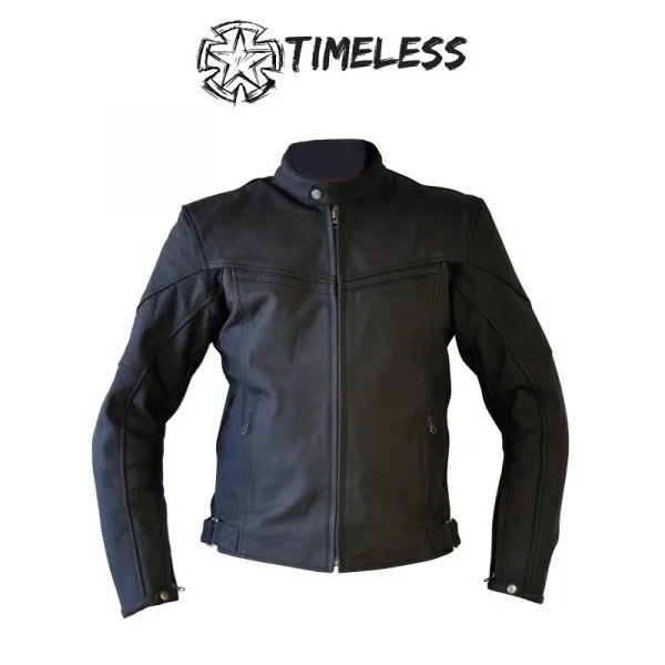 TIMELESS Trophy Nahkatakki 4XL, Musta 1 TIMELESS Trophy Nahkatakki 4XL, Musta