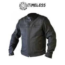 TIMELESS Hunter Nahkatakki 6XL, Musta