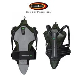 HELD Sakari XXL Selkäsuoja Musta/vihr