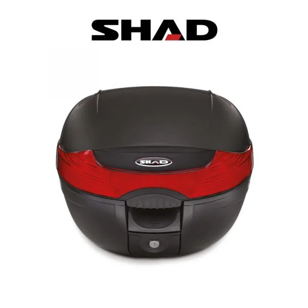 SHAD Takalaukku SH33, Musta/puna Til. 33L 1 SHAD Takalaukku SH33, Musta/puna Til. 33L