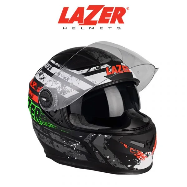 LAZER Bayamo Splash Kypärä, Mattamusta/puna/valko 1 LAZER Bayamo Splash Kypärä, Mattamusta/puna/valko