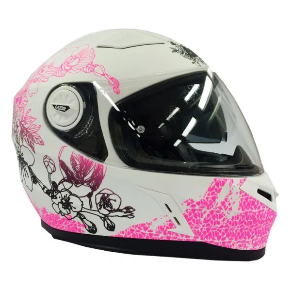 LAZER Bayamo Pretty Girl S Kypärä, Valko/fuxia 1 LAZER Bayamo Pretty Girl S Kypärä, Valko/fuxia