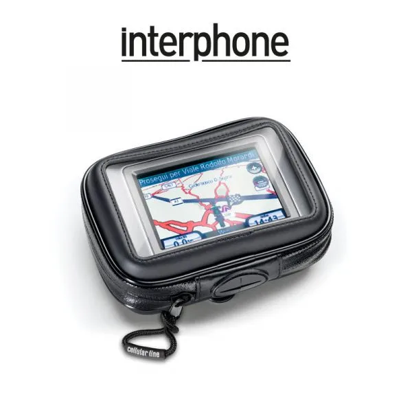 INTERPHONE Navigaattoriteline+Laukku GPS 3,5″ Tankokiinnityksellä 1 INTERPHONE Navigaattoriteline+Laukku GPS 3,5″ Tankokiinnityksellä