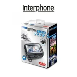 INTERPHONE Navigaattoriteline+Laukku GPS 4,3” Tankokiinnityksellä
