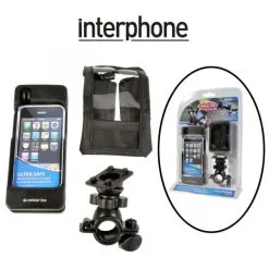 INTERPHONE Navigaattoriteline+Laukku IPHONE 3G/3GS Tankokiinnityksellä