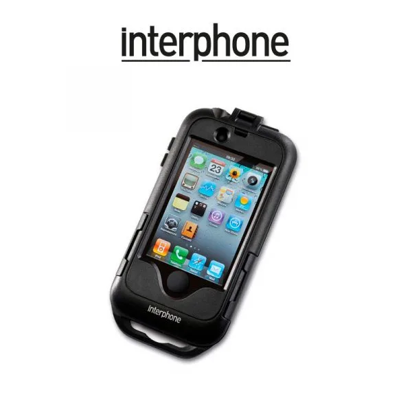 INTERPHONE Navigaattoriteline+Laukku IPHONE 4 Runkokiinnityksellä 1 INTERPHONE Navigaattoriteline+Laukku IPHONE 4 Runkokiinnityksellä