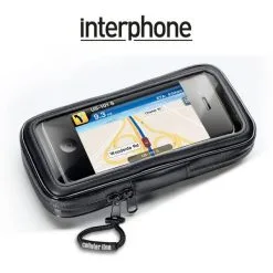 INTERPHONE Navigaattoriteline+Laukku Älypuhelimeen Runkokiinnityksellä