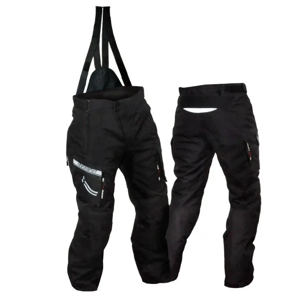 TIMELESS Adventure Ajohousut L, Musta, Tekstiili 1 TIMELESS Adventure Ajohousut L, Musta, Tekstiili