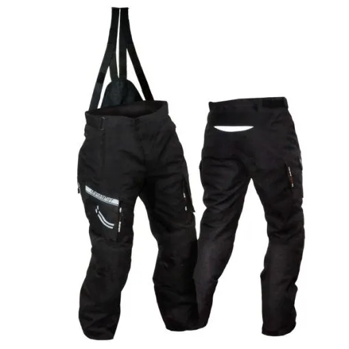 TIMELESS Adventure Ajohousut S, Musta, Tekstiili 6 TIMELESS Adventure Ajohousut S, Musta, Tekstiili -Kypärät myymälä Timeless Adventure Housut 600x600 3