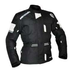 TIMELESS Adventure Ajotakki 4XL, Musta/valko, Tekstiili