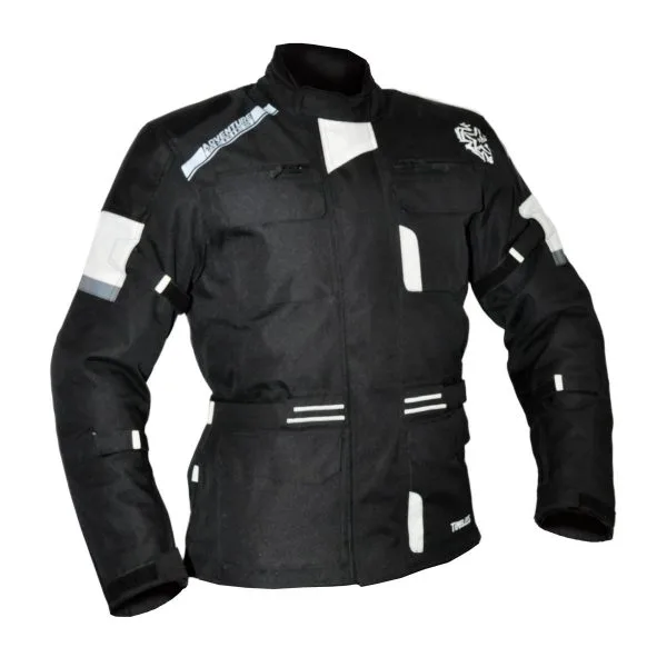 TIMELESS Adventure Ajotakki 3XL, Musta/valko, Tekstiili 1 TIMELESS Adventure Ajotakki 3XL, Musta/valko, Tekstiili